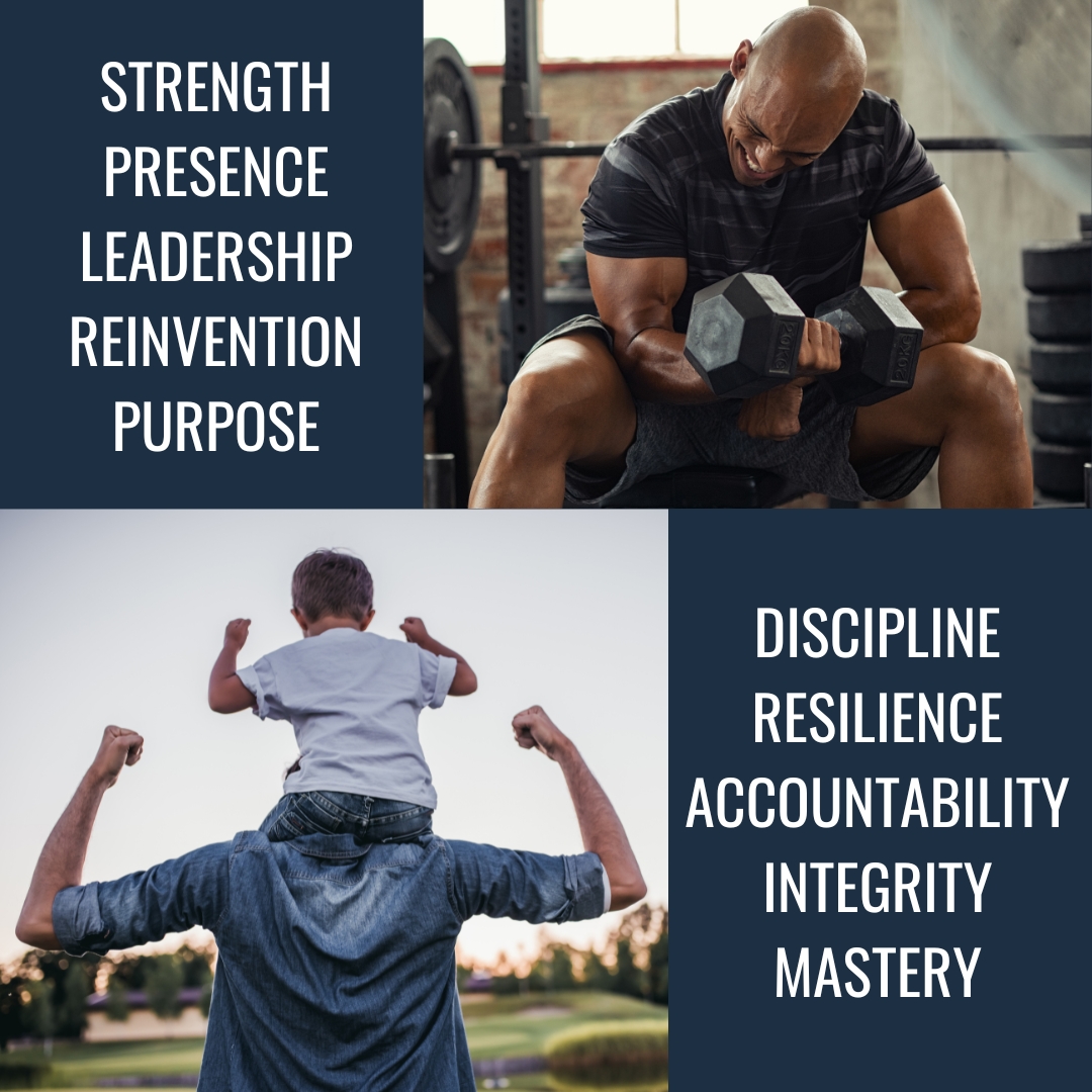 strength, presence, leadership, reinvention